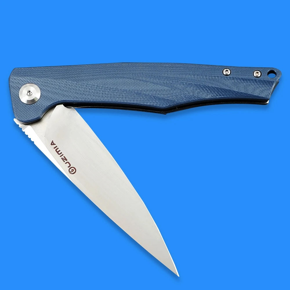 UZIMIA Knives D2 Blade Pocket Knife Folding Knives Camping Knives Tactical Knife Hunting Knives Outdoor Tool Survival EDC UK001
